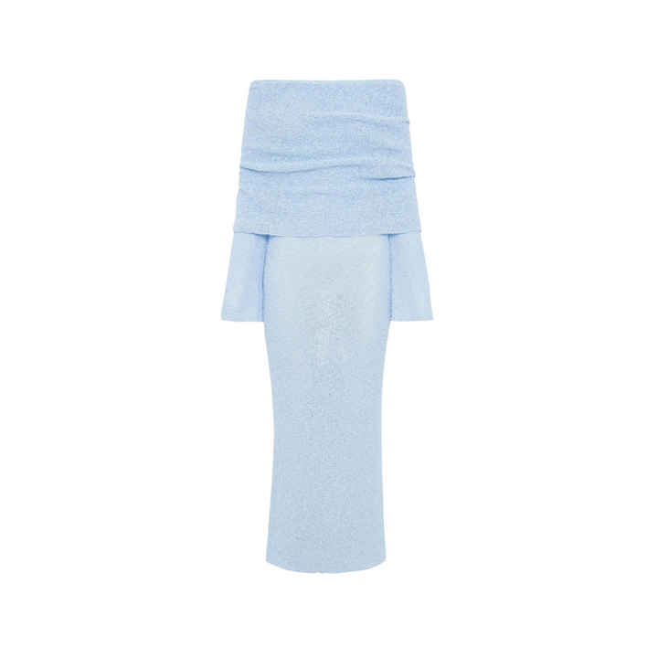 Levoire | Robes Maxi Transparentes Avec Design Off Shoulder