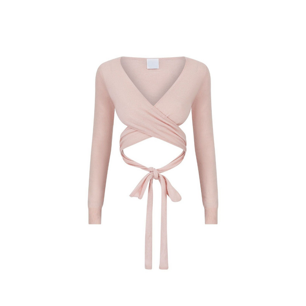 Levoire | Haut De Bikini Enveloppant En Rose Clair L