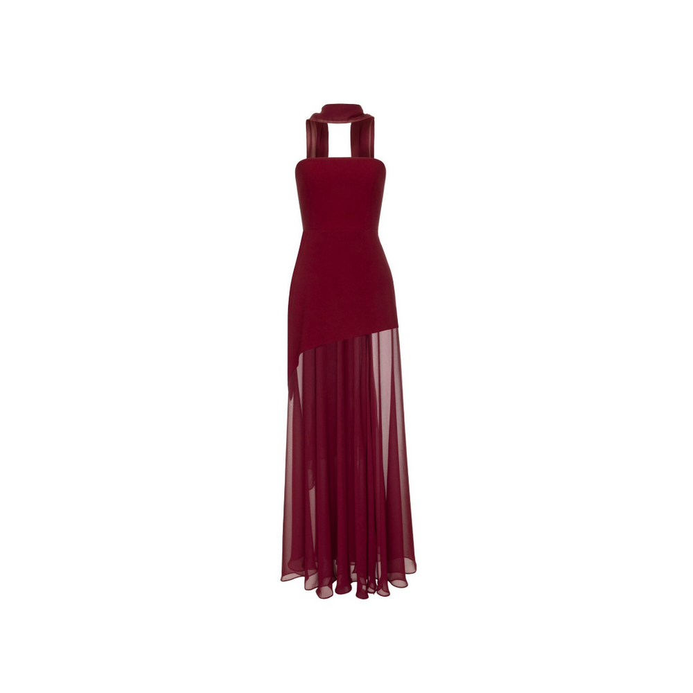 Levoire | Robe En Chiffon Rot