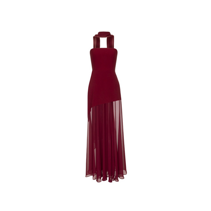 Levoire | Robe En Chiffon Rot