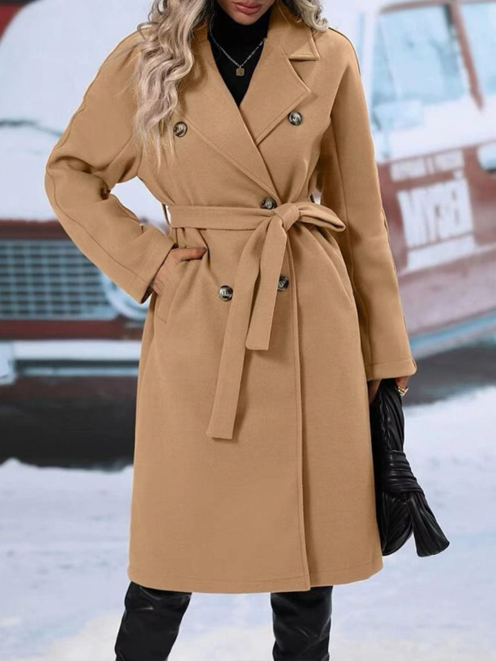 Levoire | Trench-Coat À Double Rabat Inversé Adapté