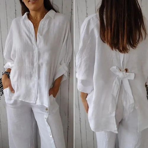 Levoire | Chemise Rento avec dos en boucle