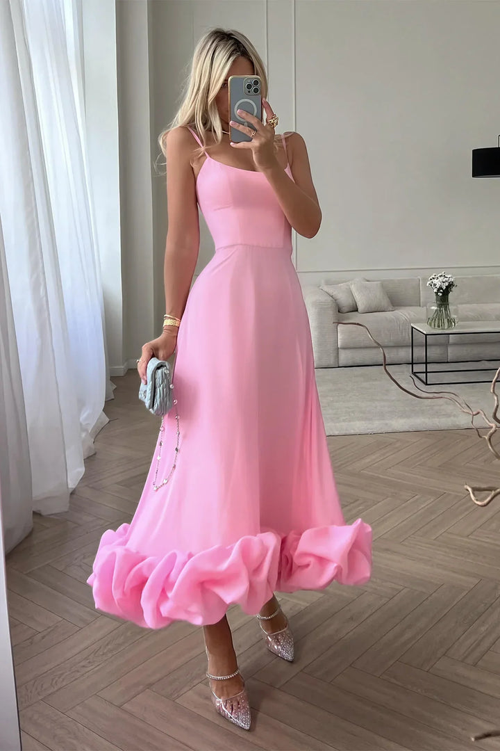 Levoire | Bustier Midi Robe Rosa