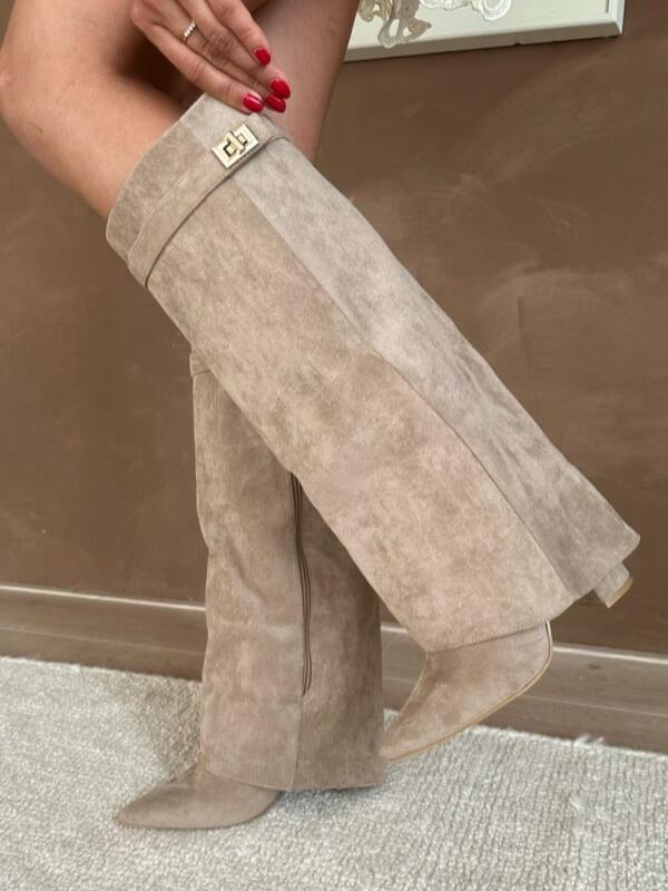 Levoire | Botte Requin Taupe