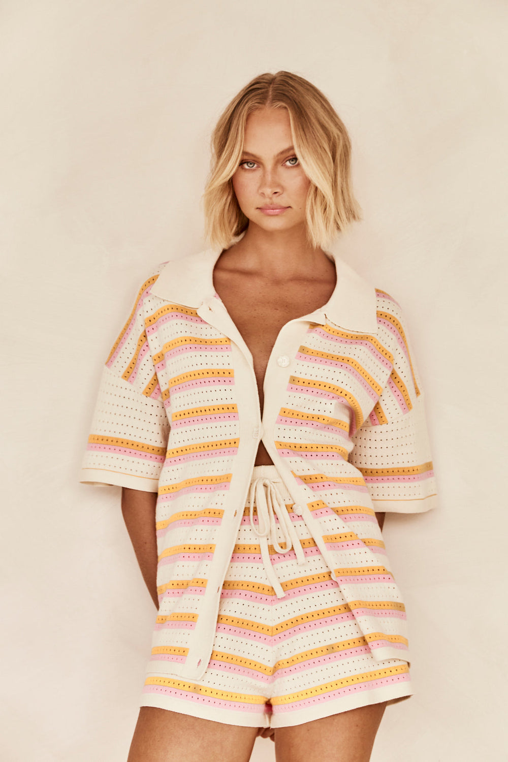 Levoire | Combinaison De Tricot Multicolore