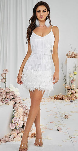 Levoire | Robe Mini À Franges
