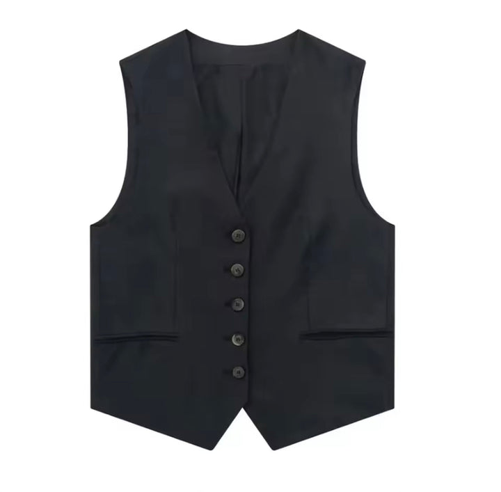 Levoire | Veste À Boutons De Loisirs Noir