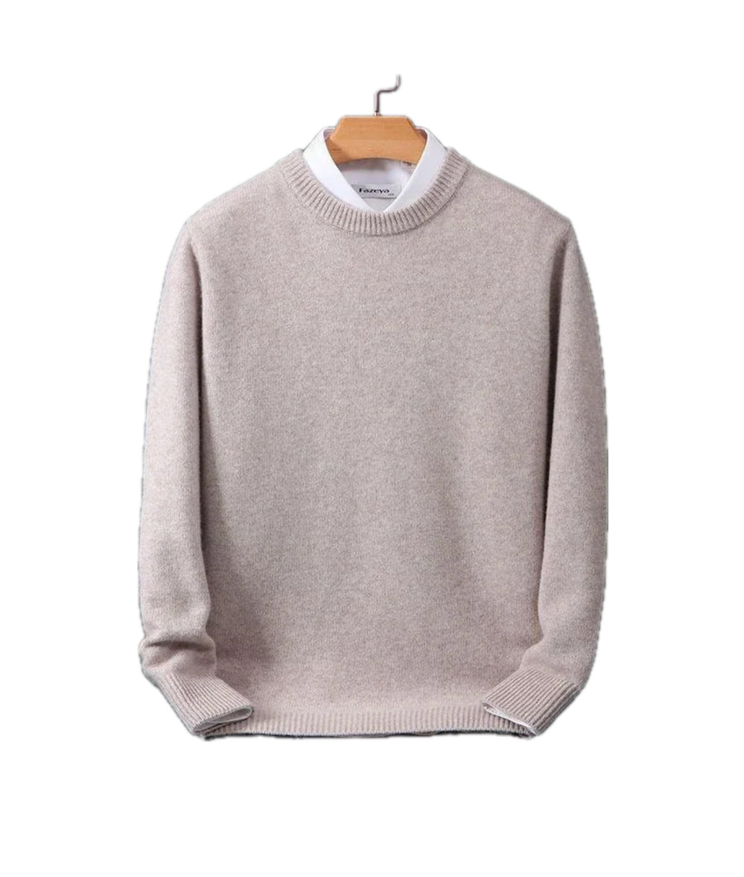 Levoire | Pull en cachemire avec une texture douce Sable