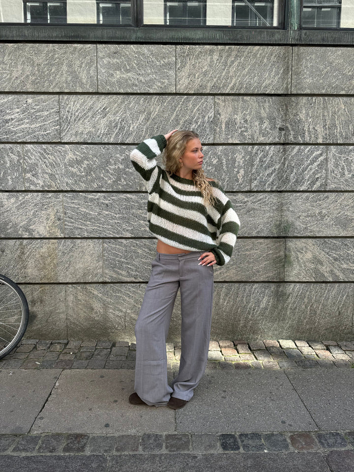 Levoire | Pull En Tricot Rayé
