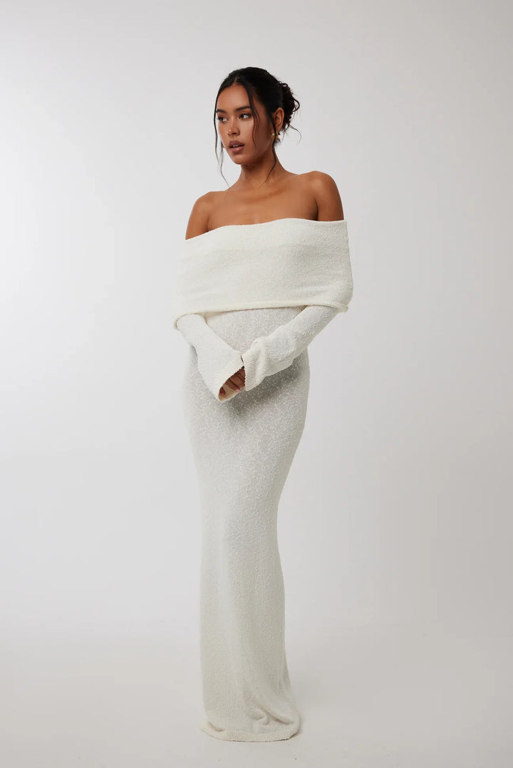 Levoire | Robe Maxi Off The Shoulder