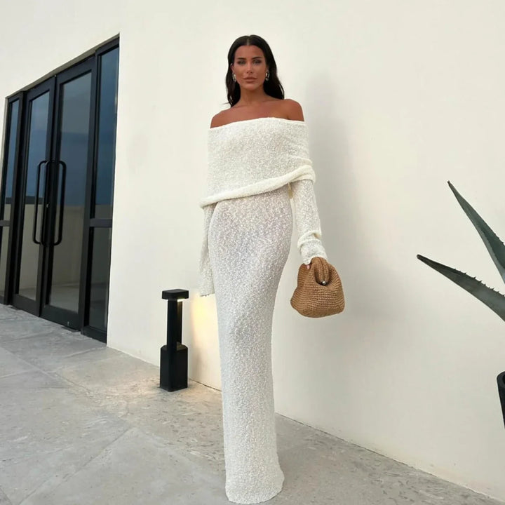 Levoire | Robe Maxi Off The Shoulder