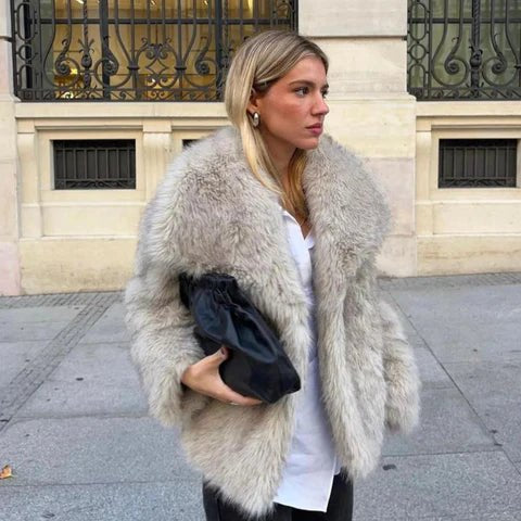 Levoire | Manteau En Fausse Fourrure Plus Chaud Pour L'Hiver