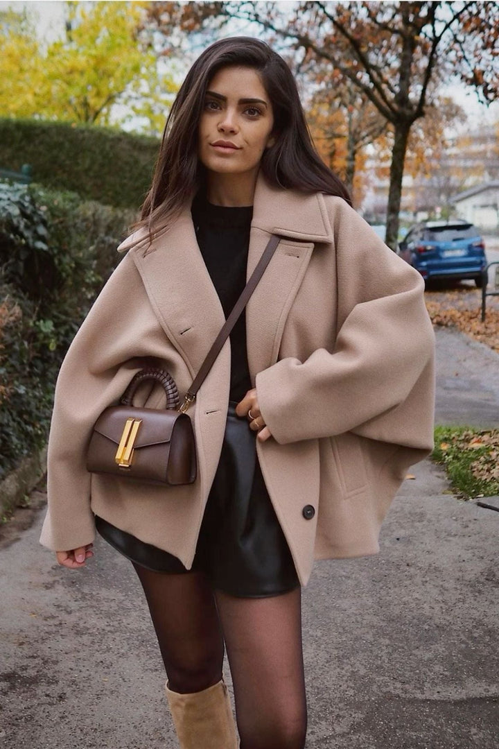 Levoire | Manteau en laine surdimensionné