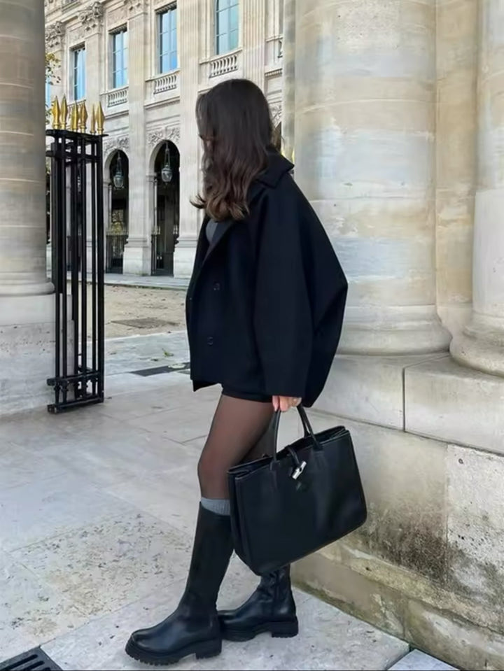 Levoire | Manteau en laine surdimensionné