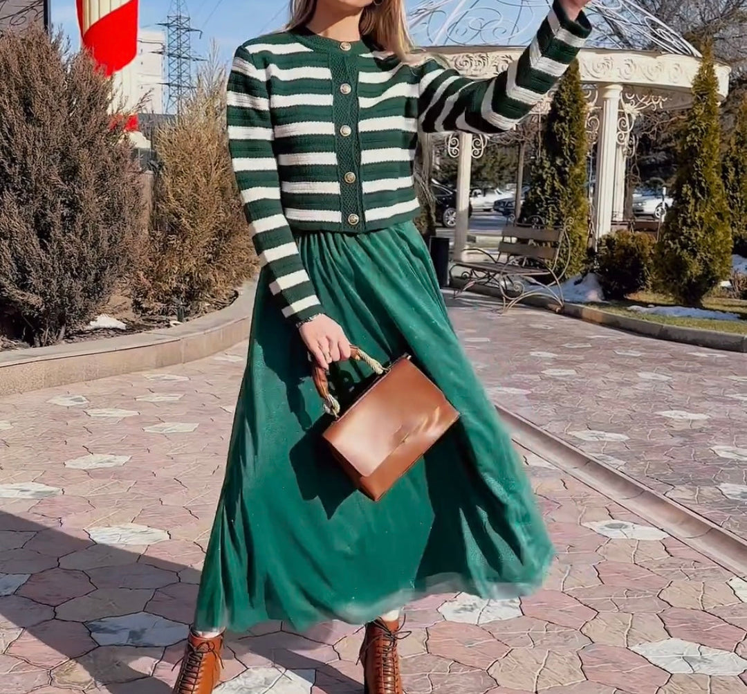 Levoire | Ensemble Deux Pièces Design Vert