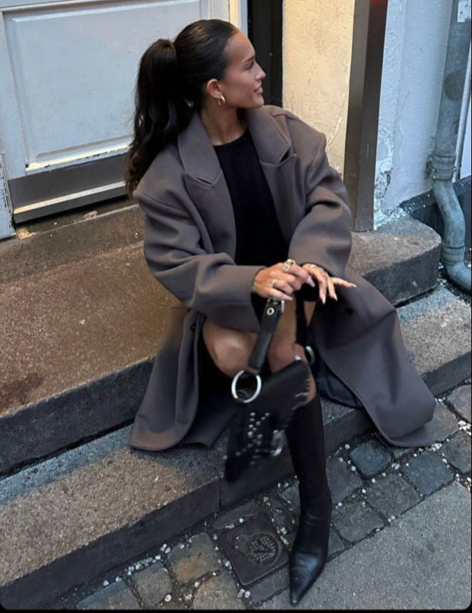 Levoire | Manteau Oversize Plus Long Pour Femmes