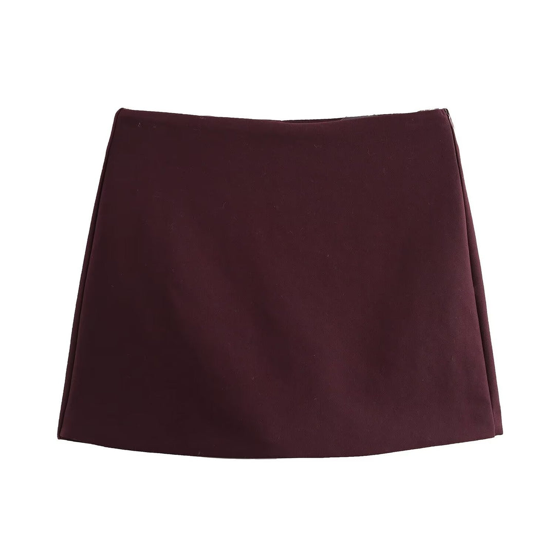 Levoire | Essential Skorts Élégant, Confortable Et Tendance Bourgogne (pas de colonne)