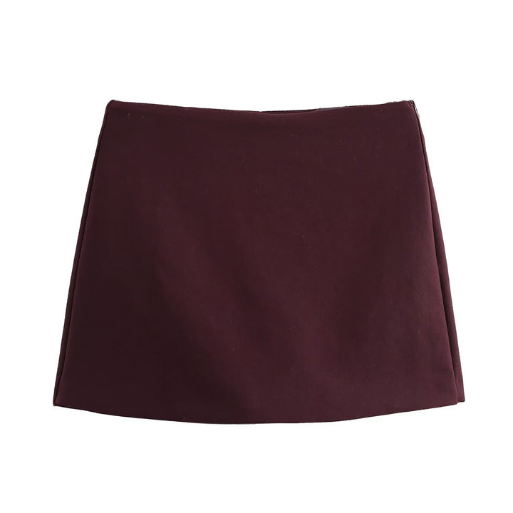 Levoire | Essential Skorts Élégant, Confortable Et Tendance Bourgogne (pas de colonne)