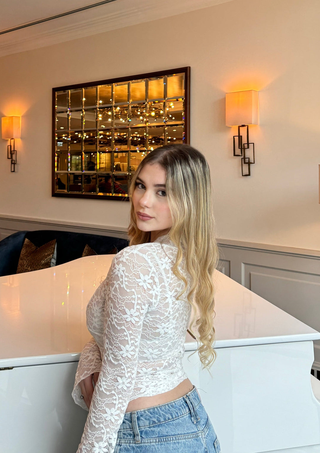 Levoire | Robe À Son Longues Manches Top