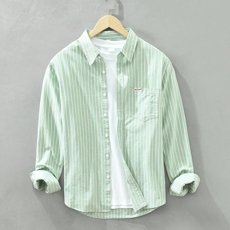 Levoire | Chemise En Lin Vert