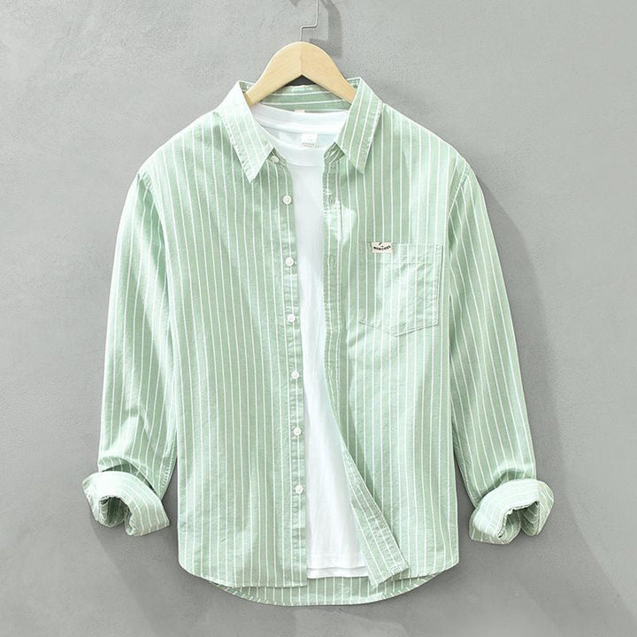 Levoire | Chemise En Lin Vert