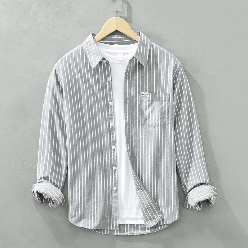 Levoire | Chemise en lin Gris