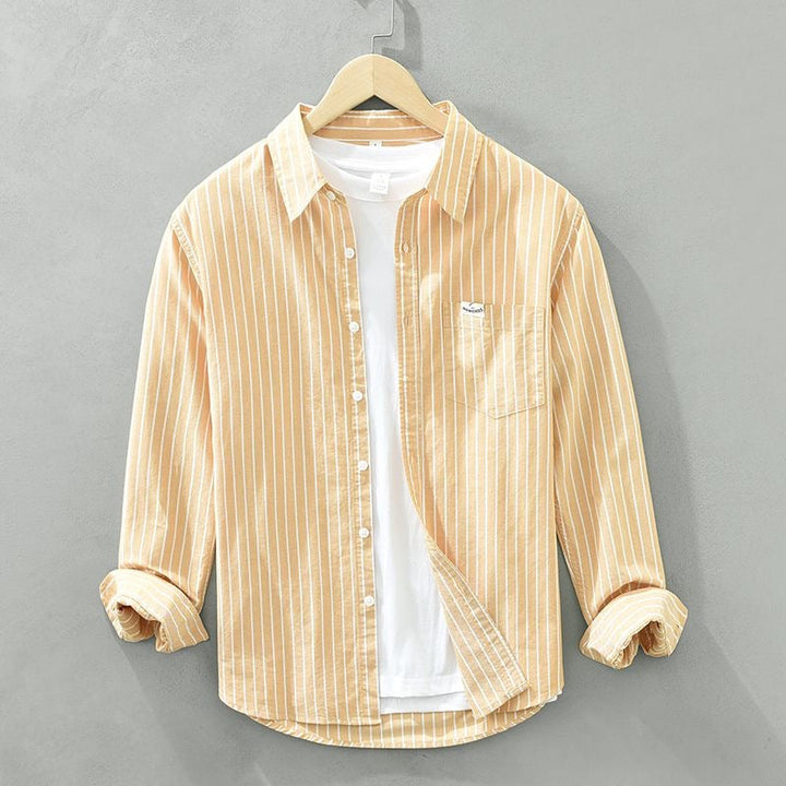 Levoire | Chemise en lin Jaune