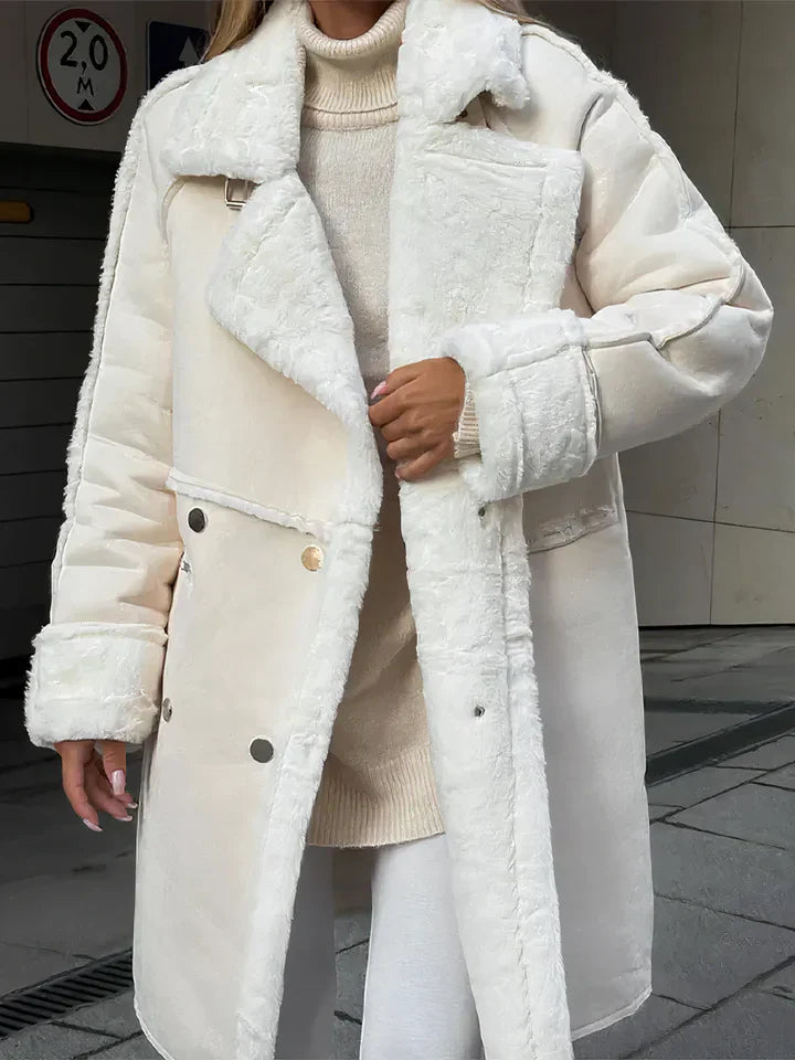 Levoire | Manteau Teddy Coupe-Vent Pour Femmes Beige