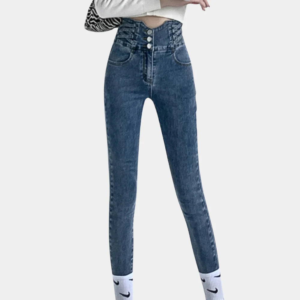 Levoire | Slim Fit High Street Jeans Pour Femmes