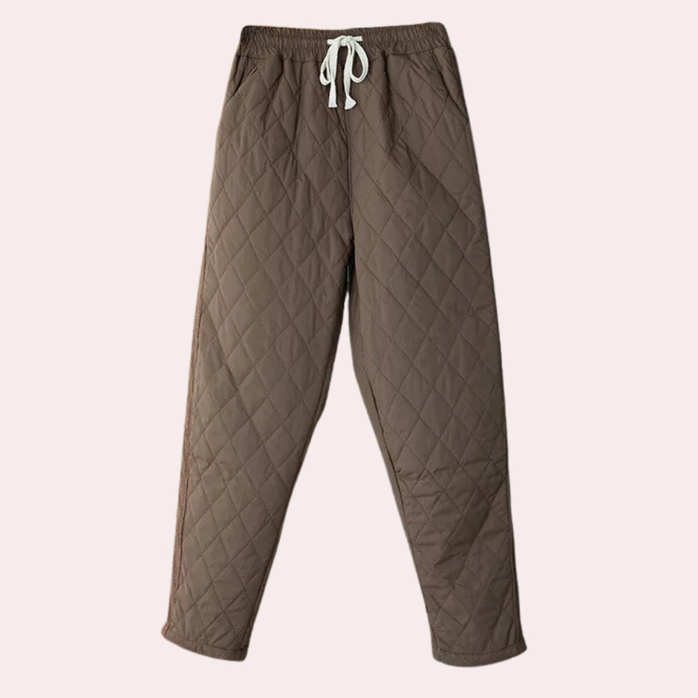 Levoire | Pantalons Confortables Élégants Pour Femmes Au Design Intemporel Braun