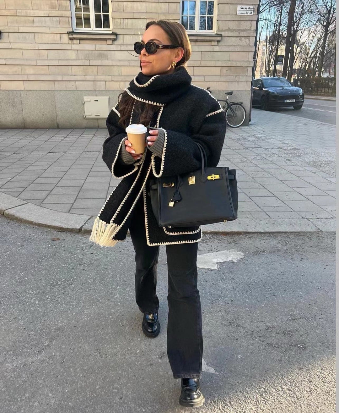 Levoire | Veste En Laine Confortable Noir