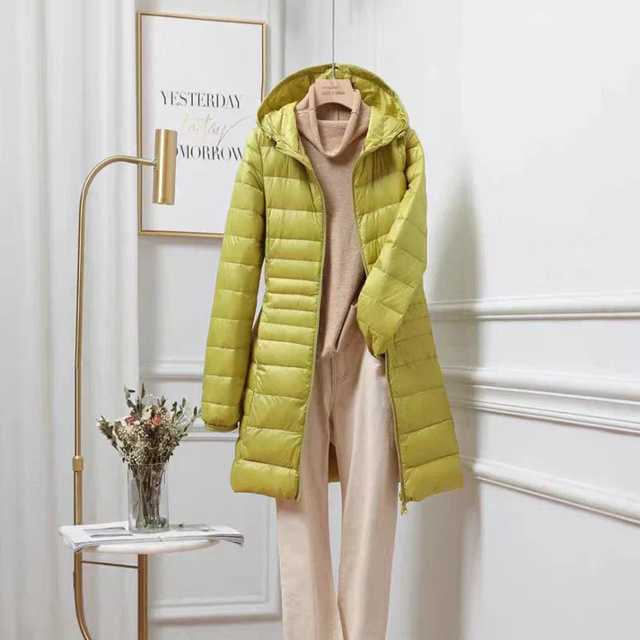 Levoire | Veste Légère En Duvet Ameline Jaune