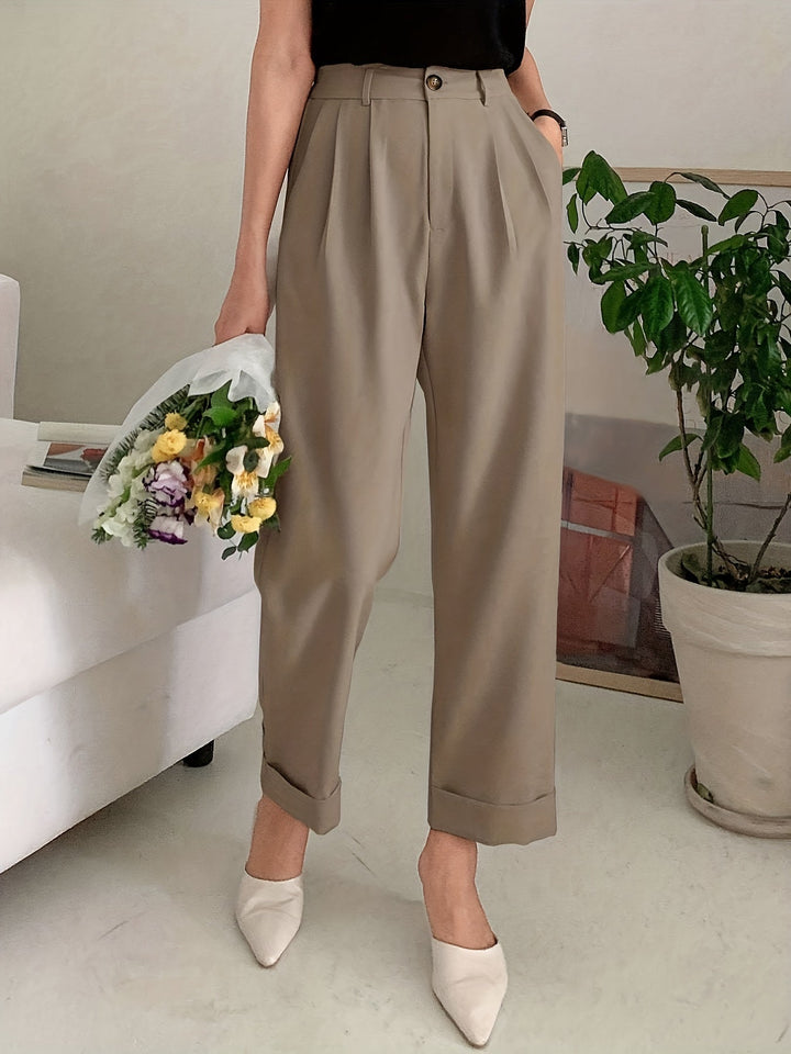 Levoire | Pantalon Large Élégant À Taille Haute