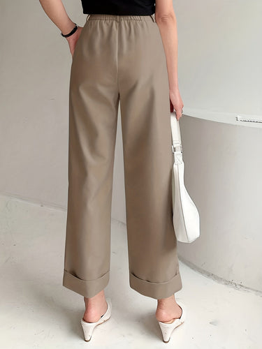 Levoire | Pantalon Large Élégant À Taille Haute