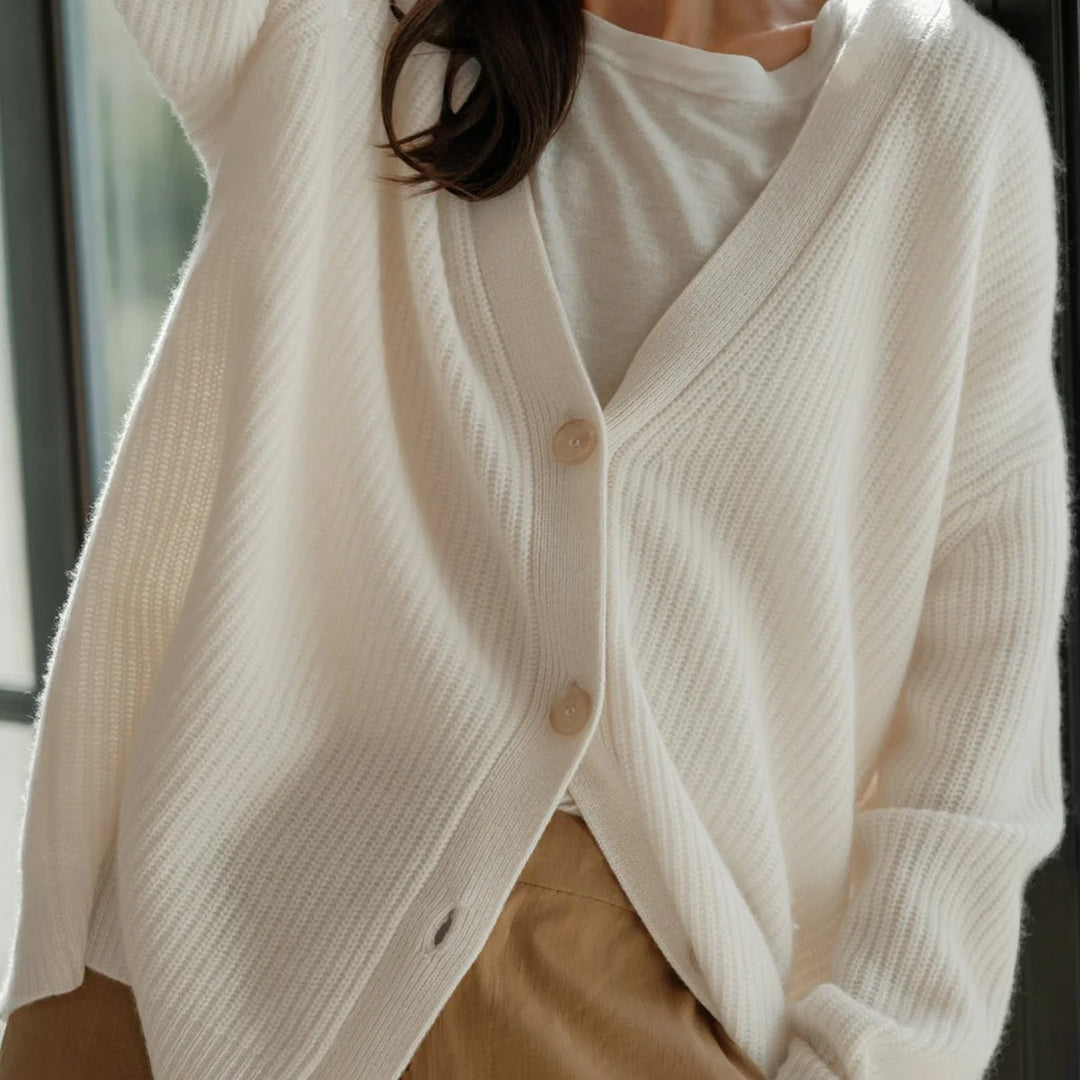 Levoire | Élégant Cardigan Long Pour Femmes