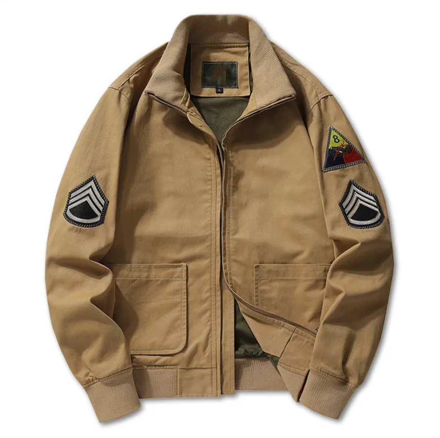 Levoire | Veste aviateur utilitaire Khaki