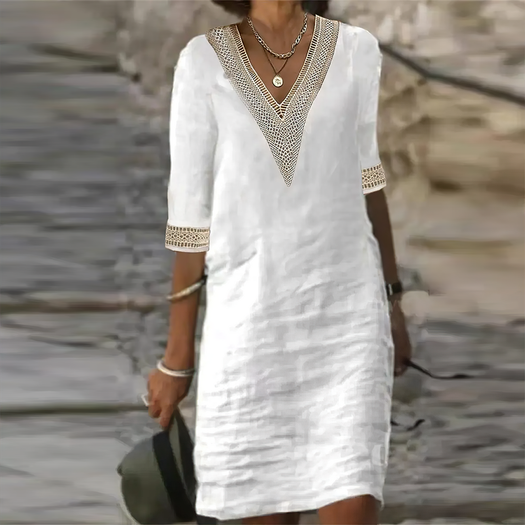 Levoire | Robe Légère Femmes Moments Dét Blanc