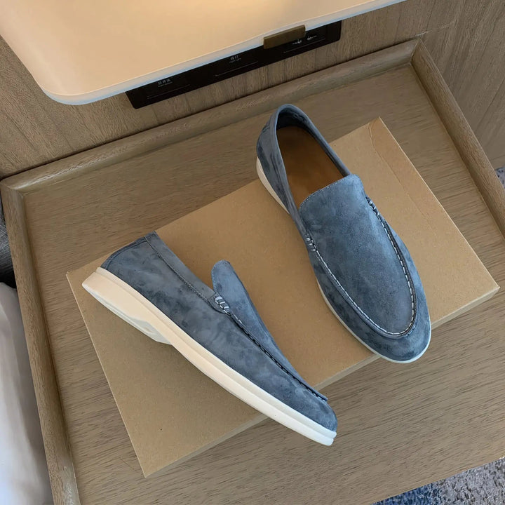 Levoire | Mocassins En Cuir Premium Gris