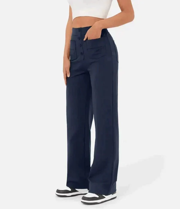 Levoire | Pantalon élastique à taille haute