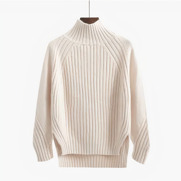 Levoire | Pull À Col Rond En Tricot Blanc