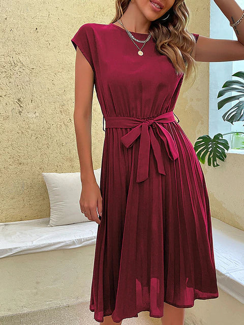 Levoire | Robe D'Été Élégante Bordeaux