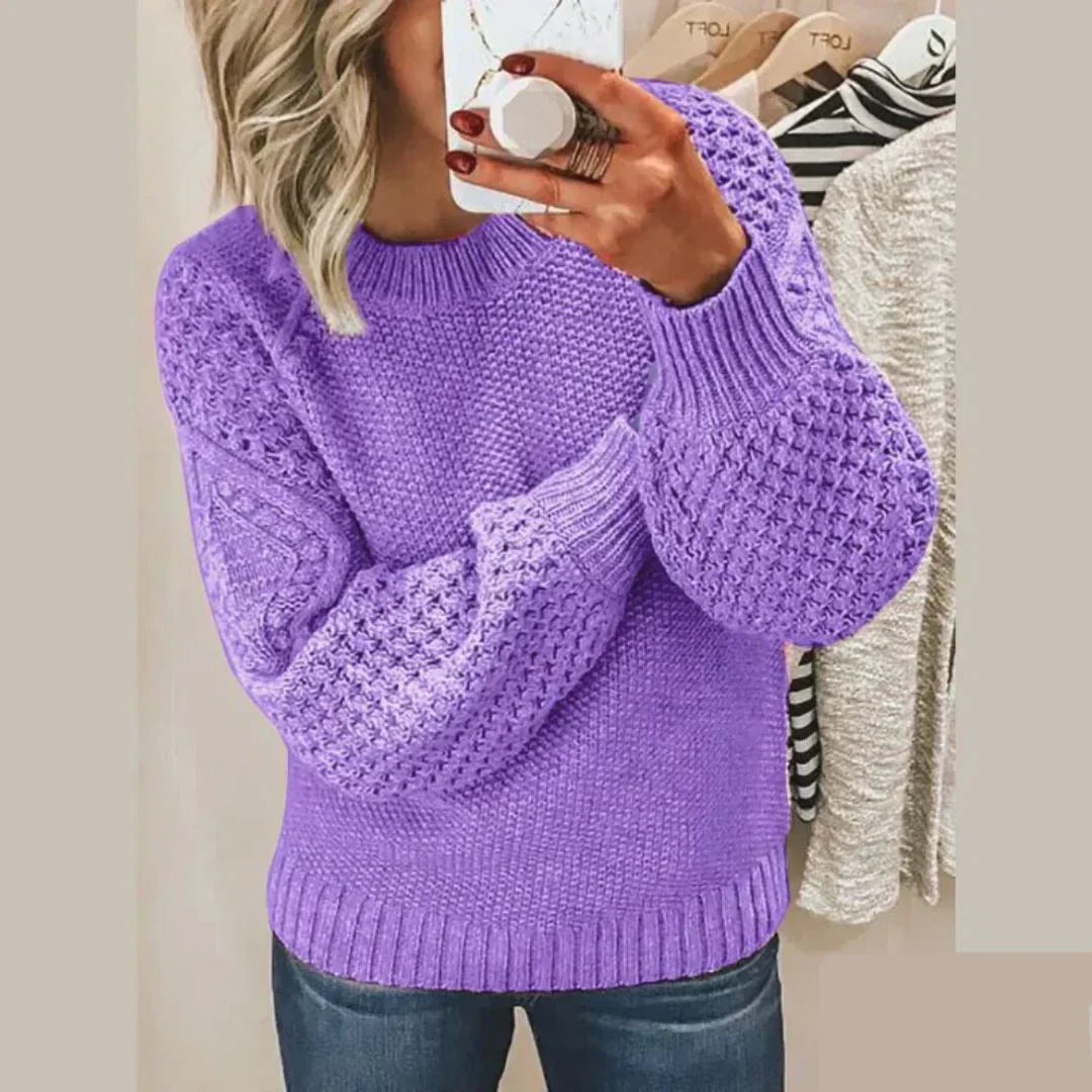 Levoire | Pull En Laine Classique Lila