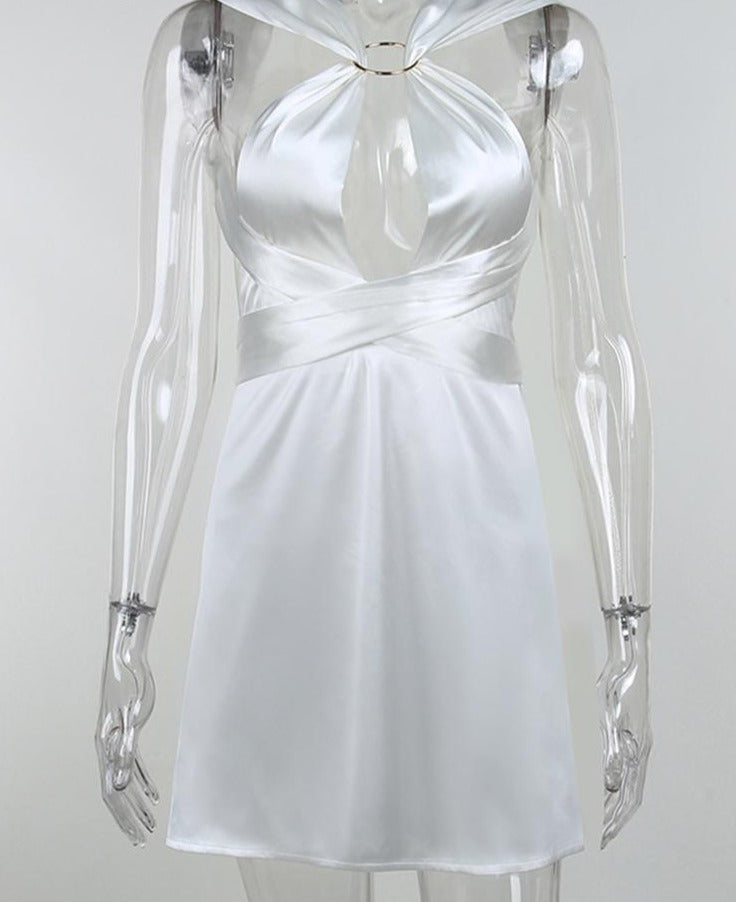 Levoire | Robe Mini Bandage Satin