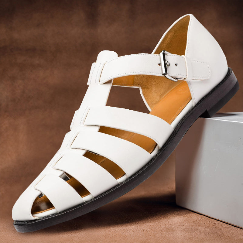 Levoire | Sandales De Luxe Pour Confort Et Style Blanc