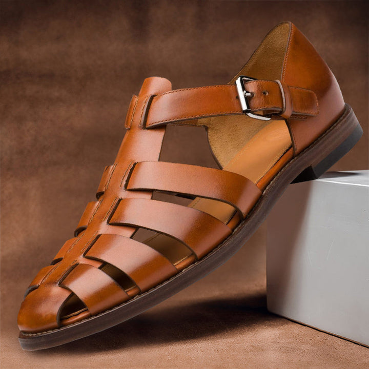 Levoire | Sandales De Luxe Pour Confort Et Style Braun