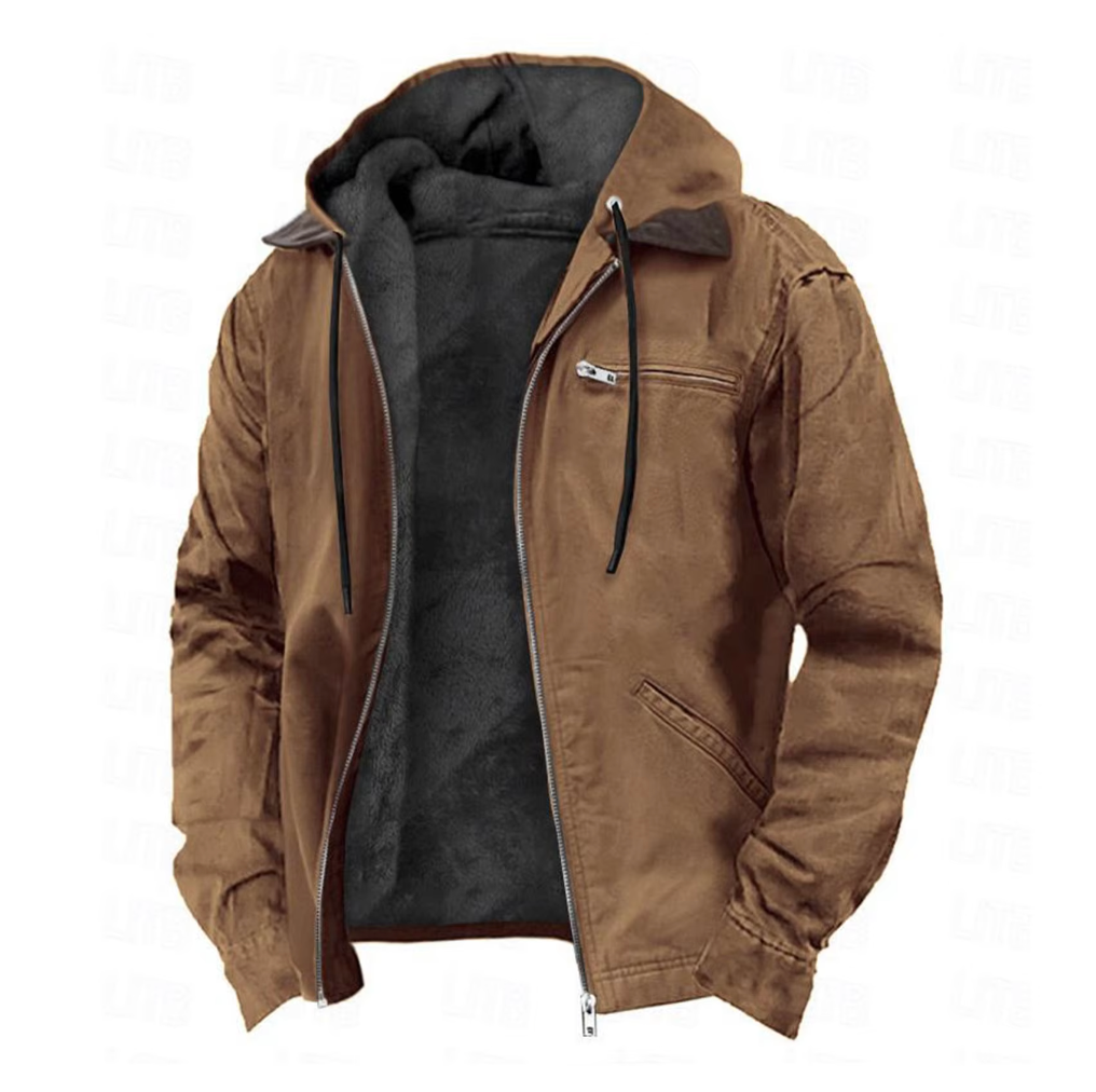 Levoire | Manteau vintage élégant classique Braun