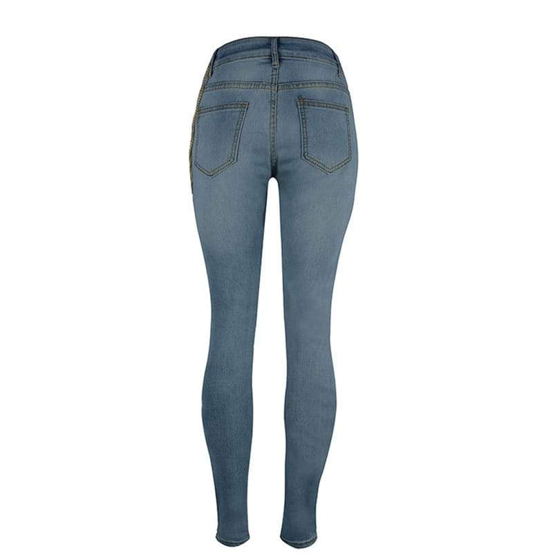 Levoire | skinny répété avec chaîne