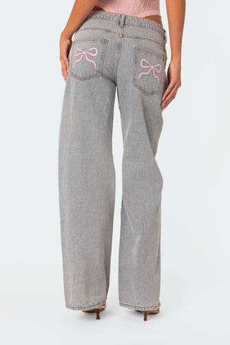 Levoire | Pantalon Large Stretch Pour Femmes À Taille Basse
