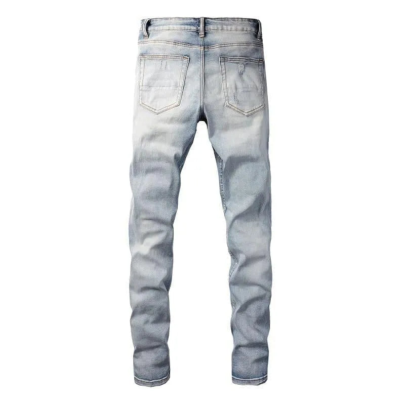 Levoire | Pantalon en denim stretch slim fit pour homme