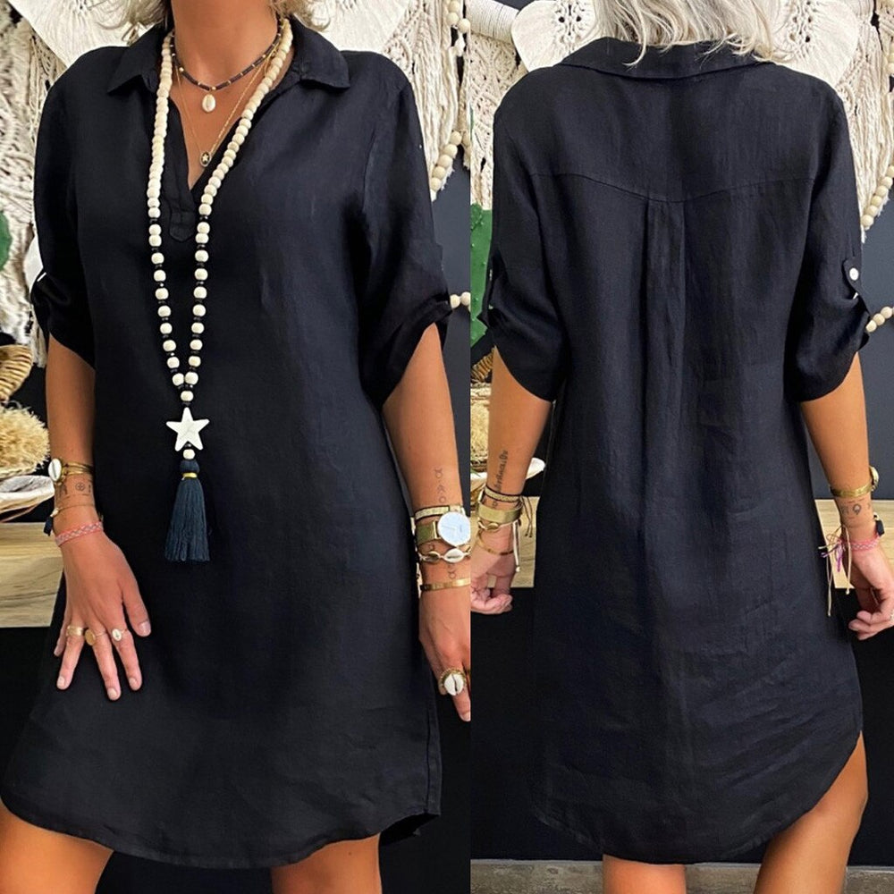 Levoire | Chemises Longues Mode Femmes Noir